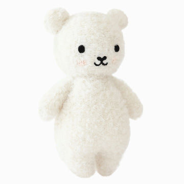 Ivory Baby Bouclé Bear