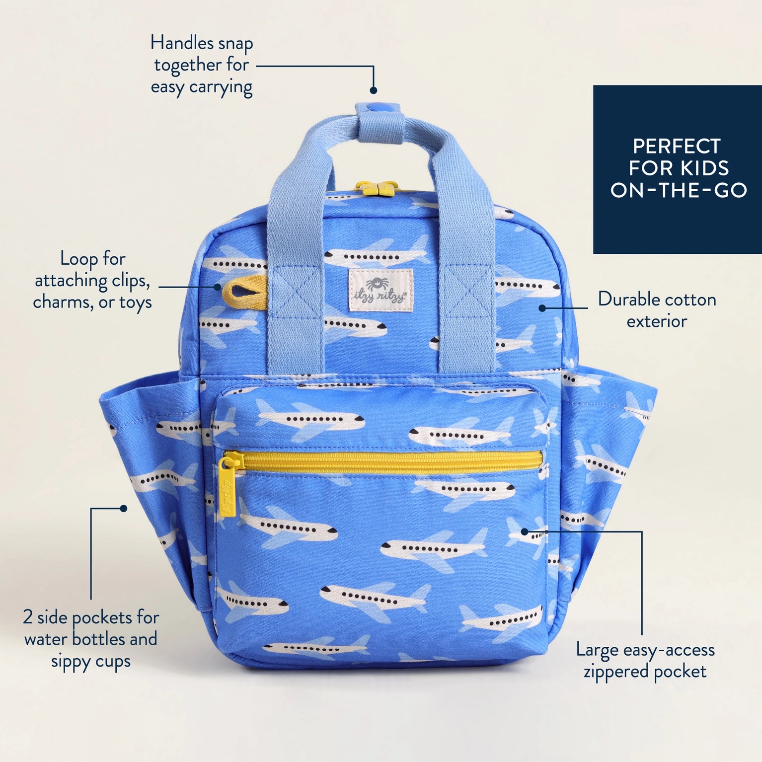 Itzy Bitzy Backpack - Jetsetter