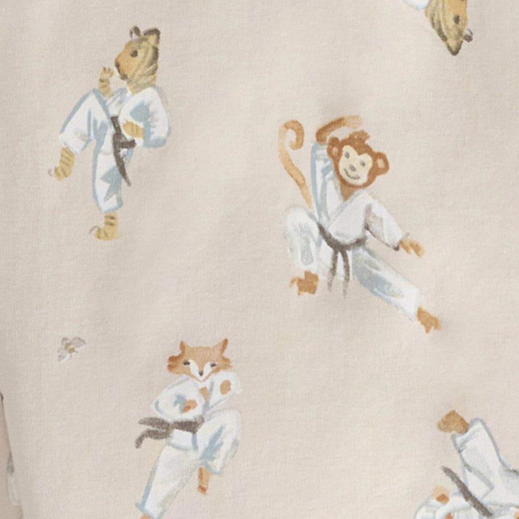 Karate Creatures Organic Pajama Set