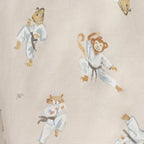 Karate Creatures Organic Pajama Set