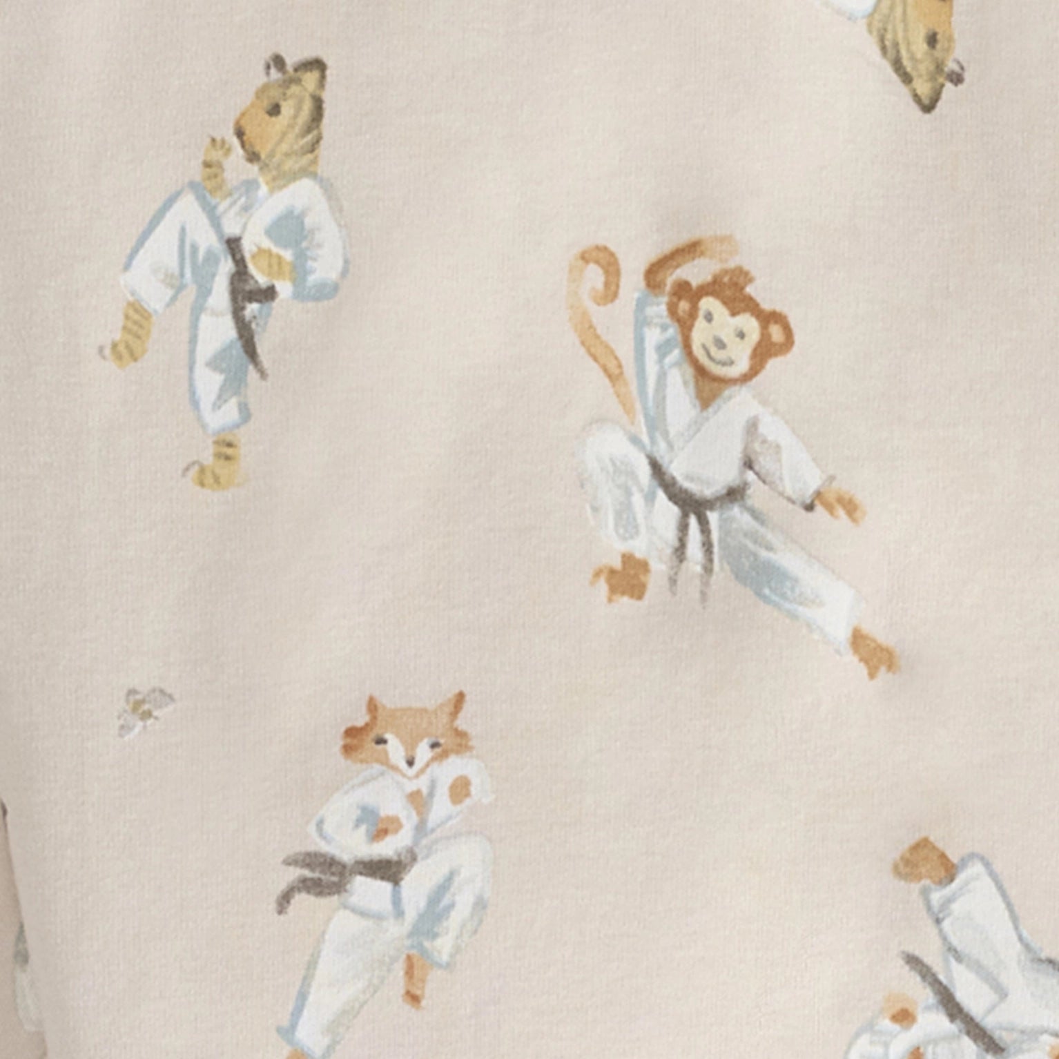 Karate Creatures Organic Pajama Set