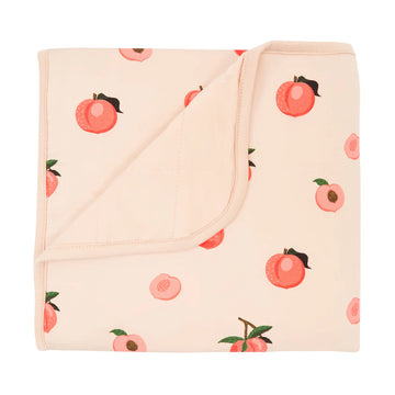Peach Bamboo Baby Blanket
