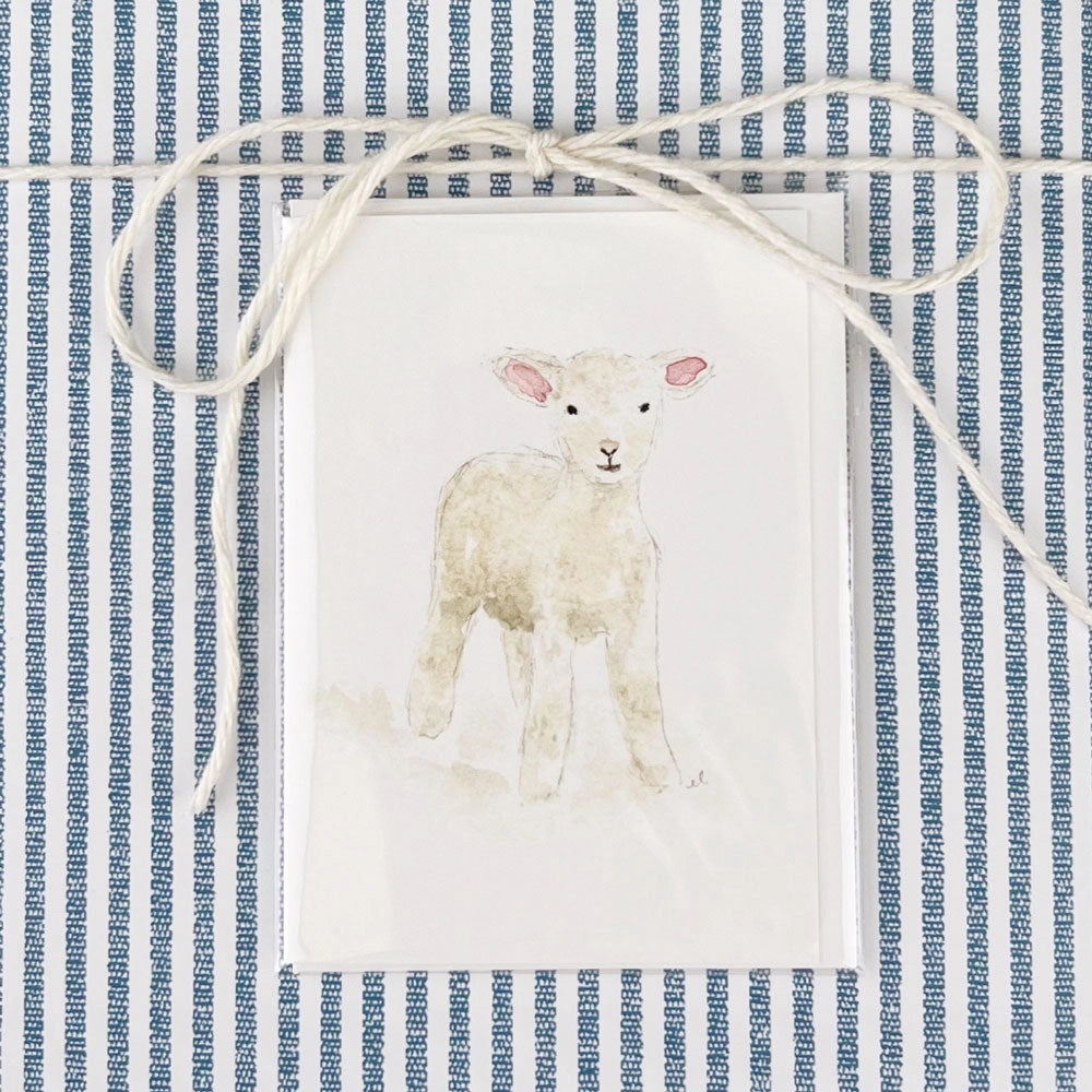 Lamb Mini Notecard