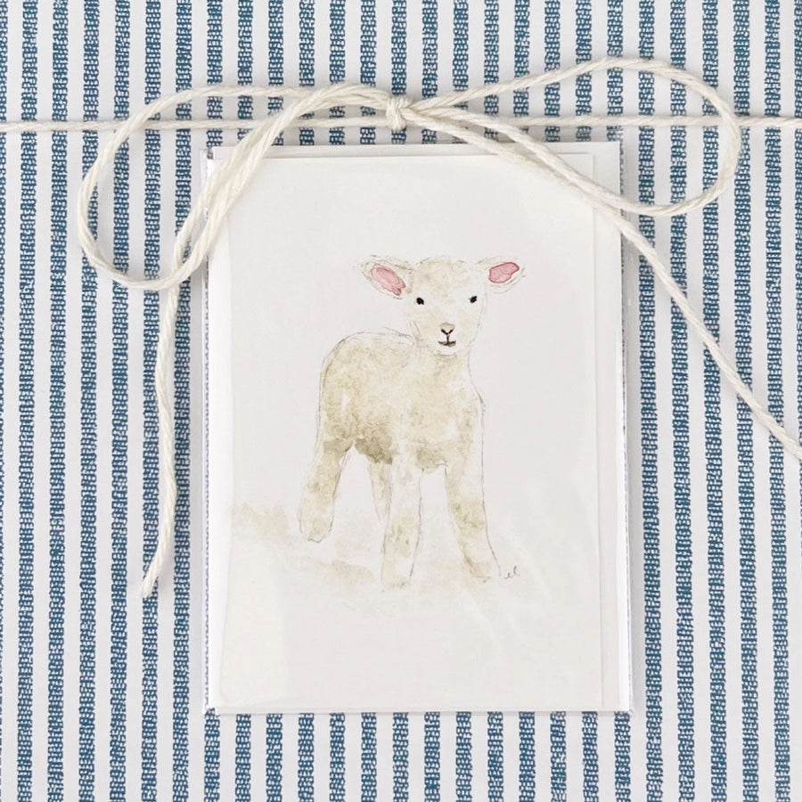 Lamb Mini Notecard