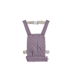Lavender - Quilted Doll Carrier