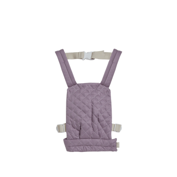 Lavender - Quilted Doll Carrier