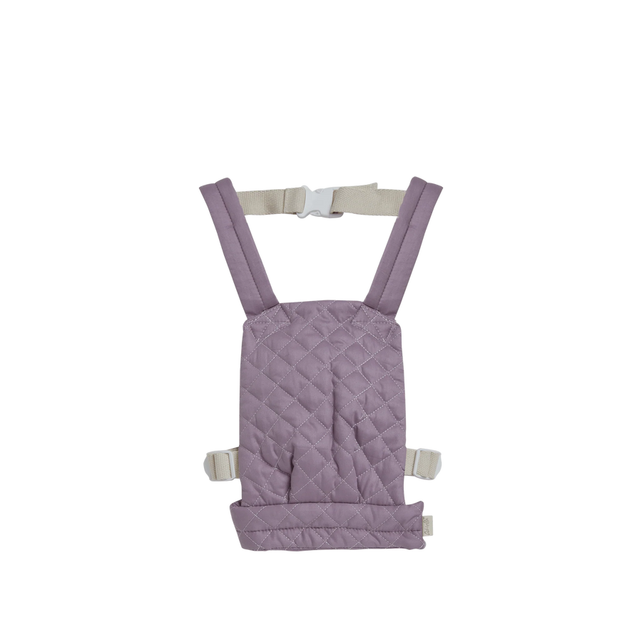Lavender - Quilted Doll Carrier