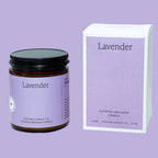 Lavender Essential Oil Beeswax Jar Candle