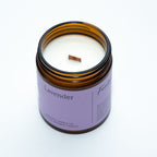 Lavender Essential Oil Beeswax Jar Candle