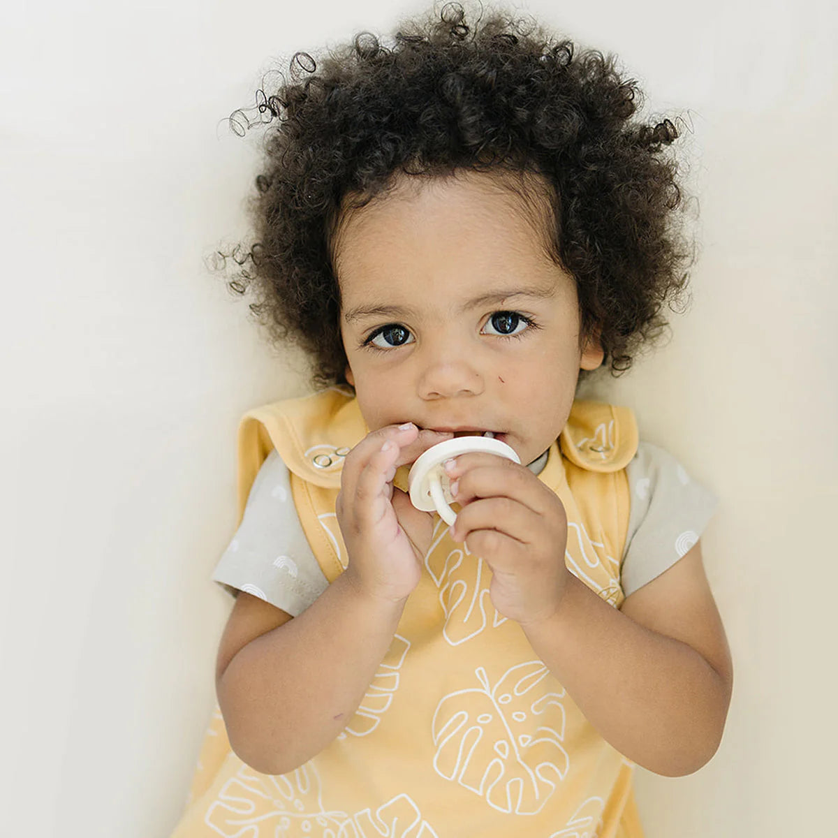 Organic Cotton Adjustable Sleep Bag - Leaf