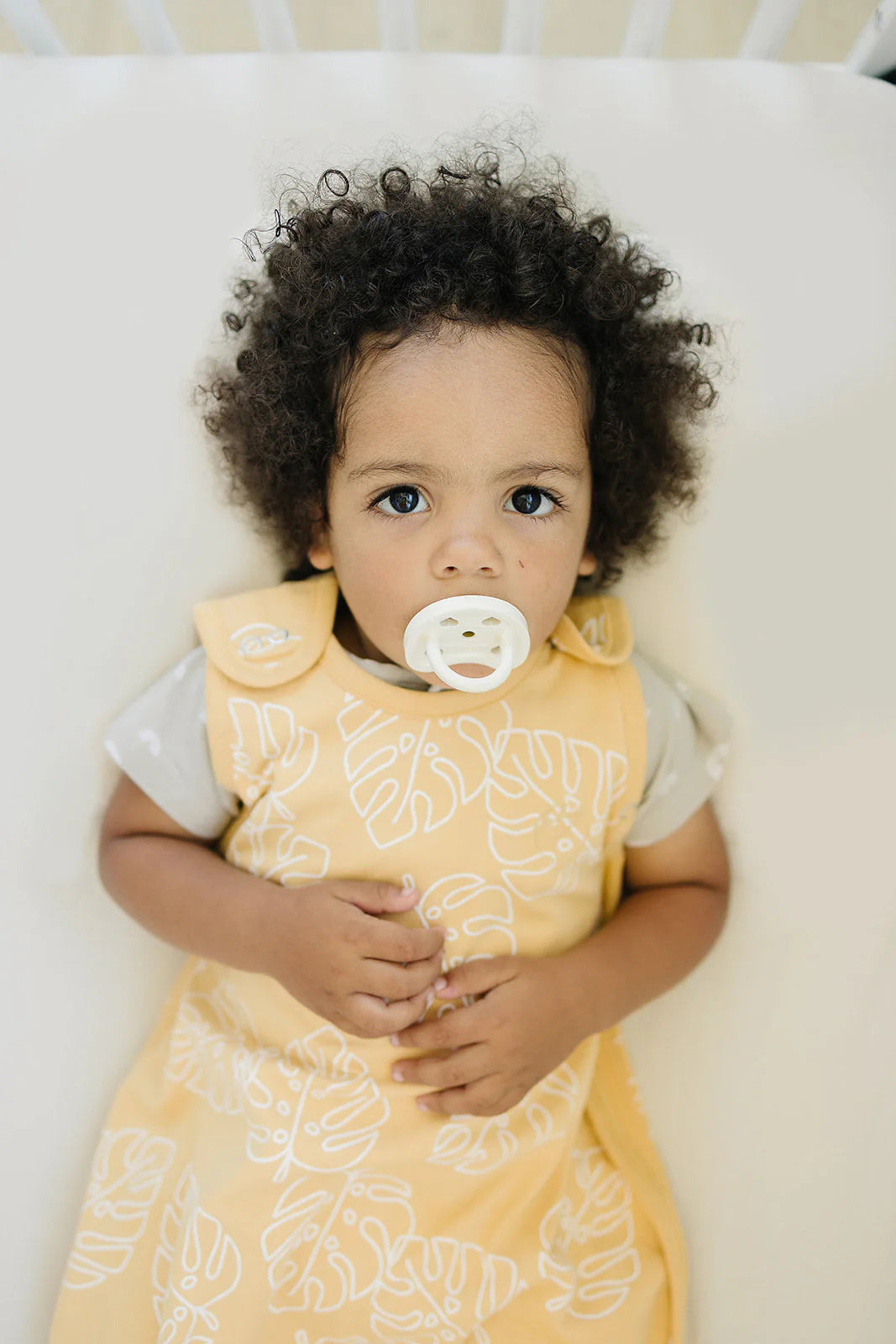 Organic Cotton Adjustable Sleep Bag - Leaf