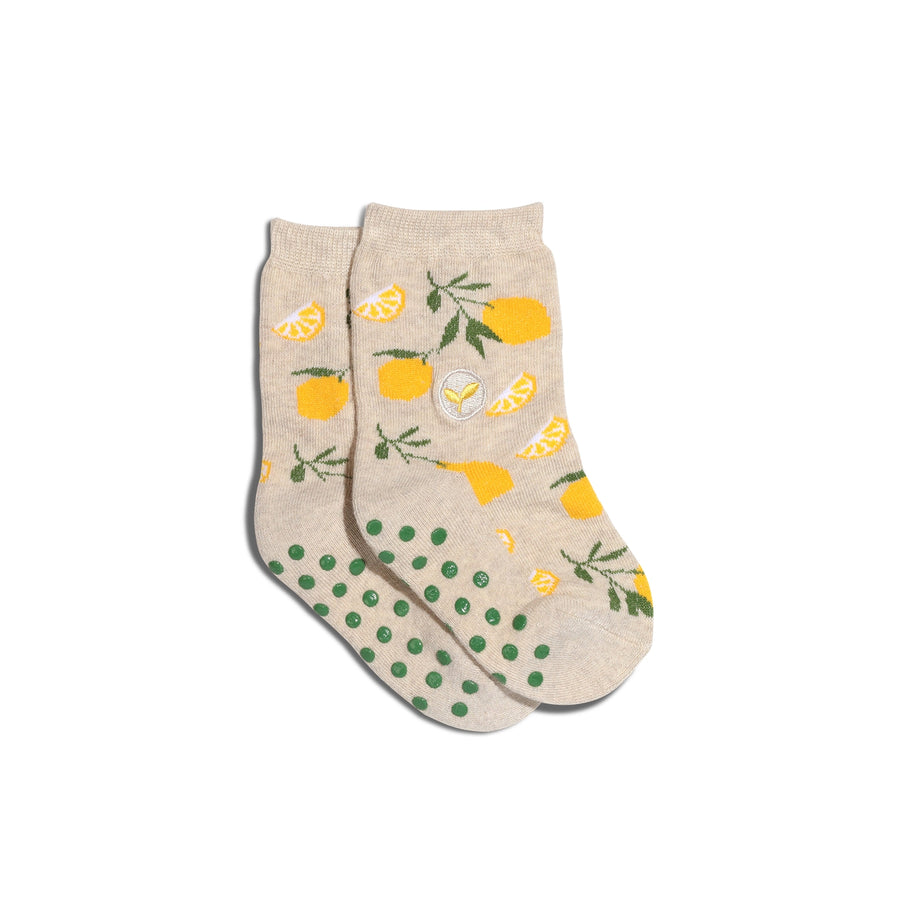 Socks That Plant Trees - Beige Lemons
