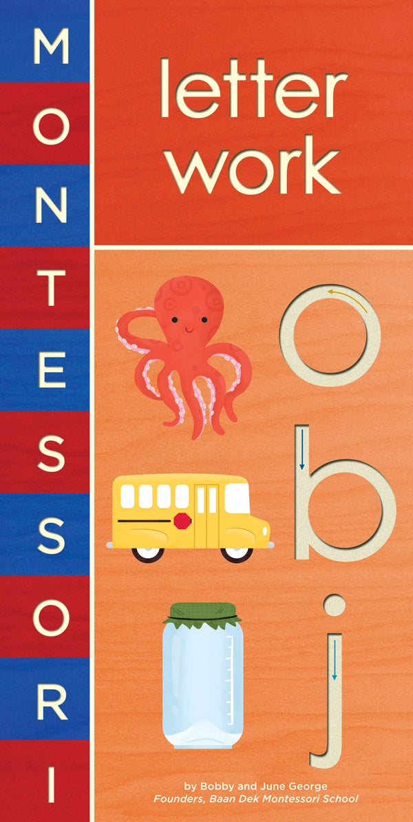 Montessori: Letter Work Board Book