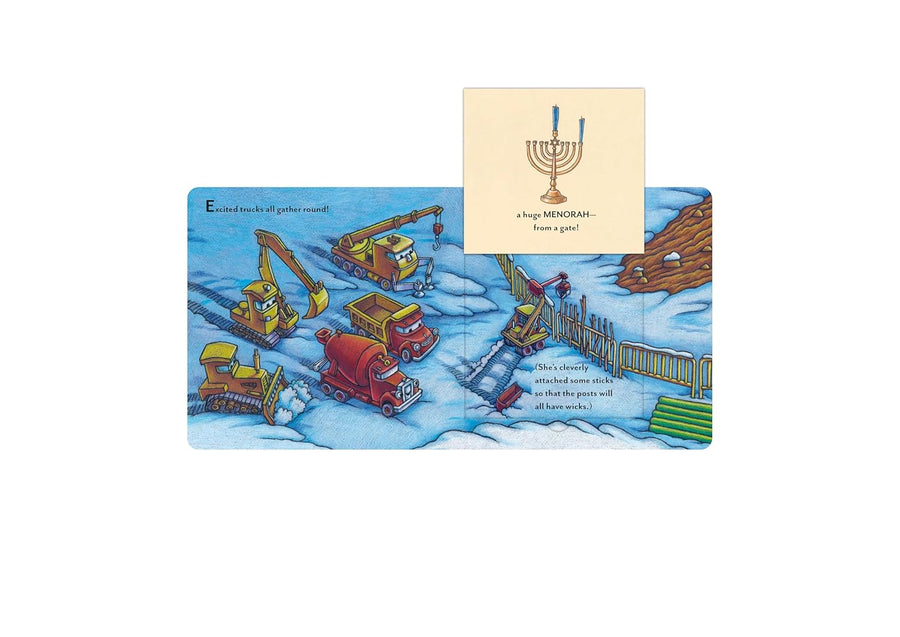 Construction Site, Hanukkah Lights