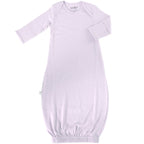 Merino Wool Baby Gown - Lilac
