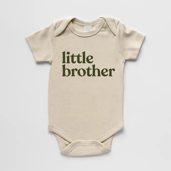 Little Brother Organic Baby Bodysuit