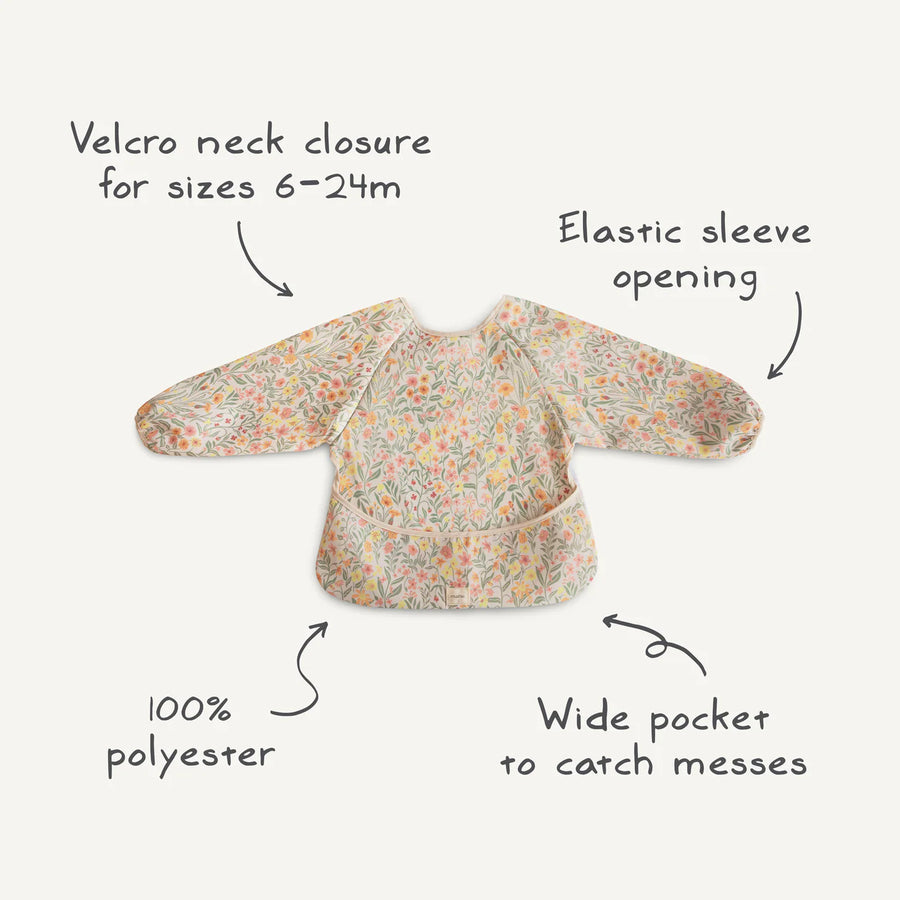 Long Sleeve Bib - Abstract Blob