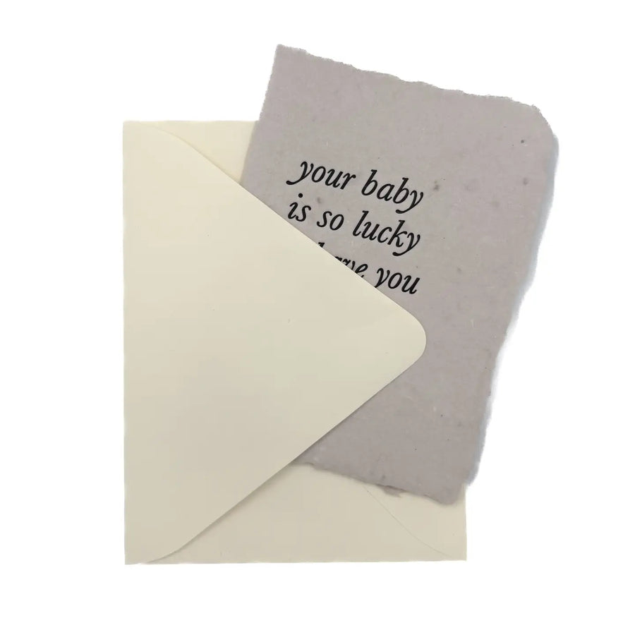 Your Baby Is So Lucky Card