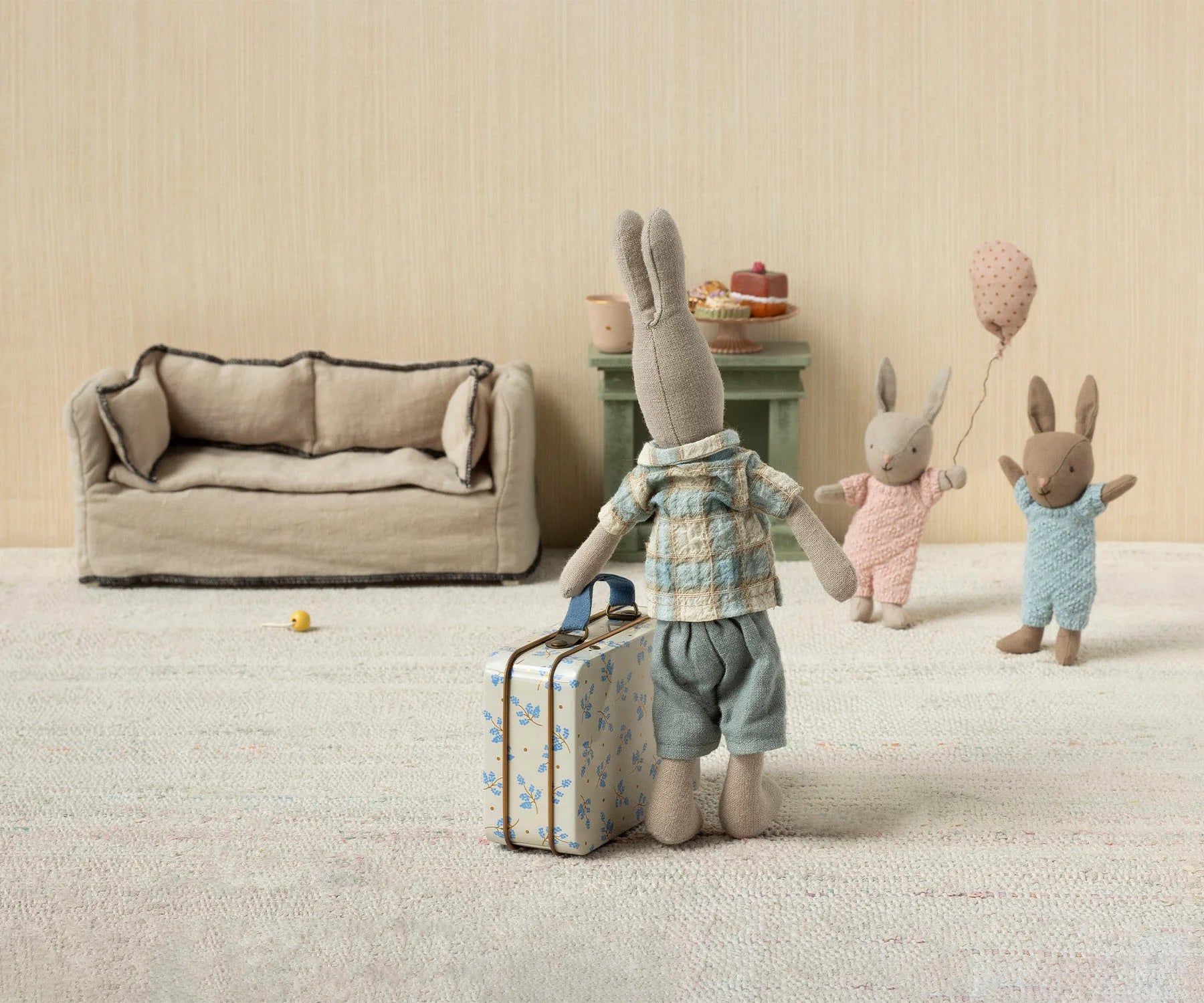 Madelaine Blue Small Suitcase