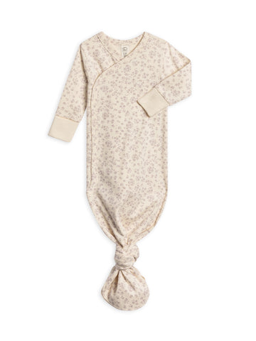 Maria Floral Organic Cotton Kimono Gown