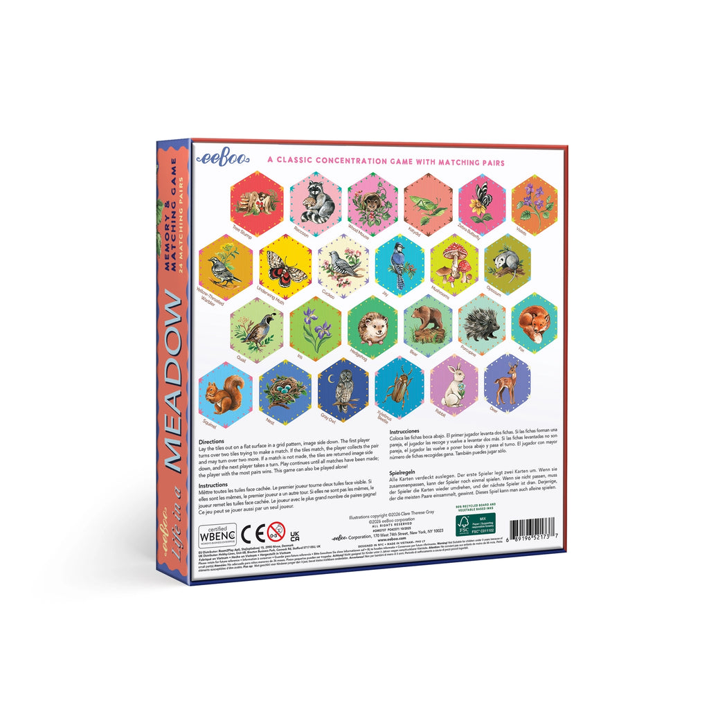 Life in A Meadow: Memory & Matching Game