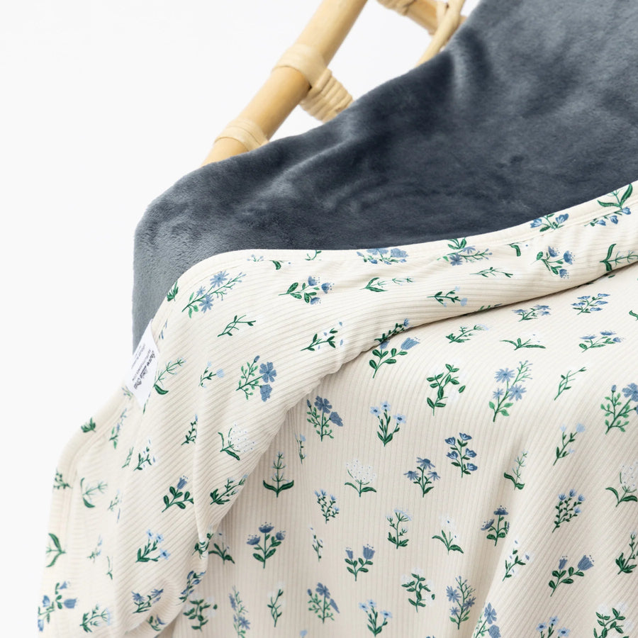 Morning Meadow Ribbed Toddler Blanket