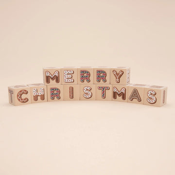 Merry Christmas ABC Blocks