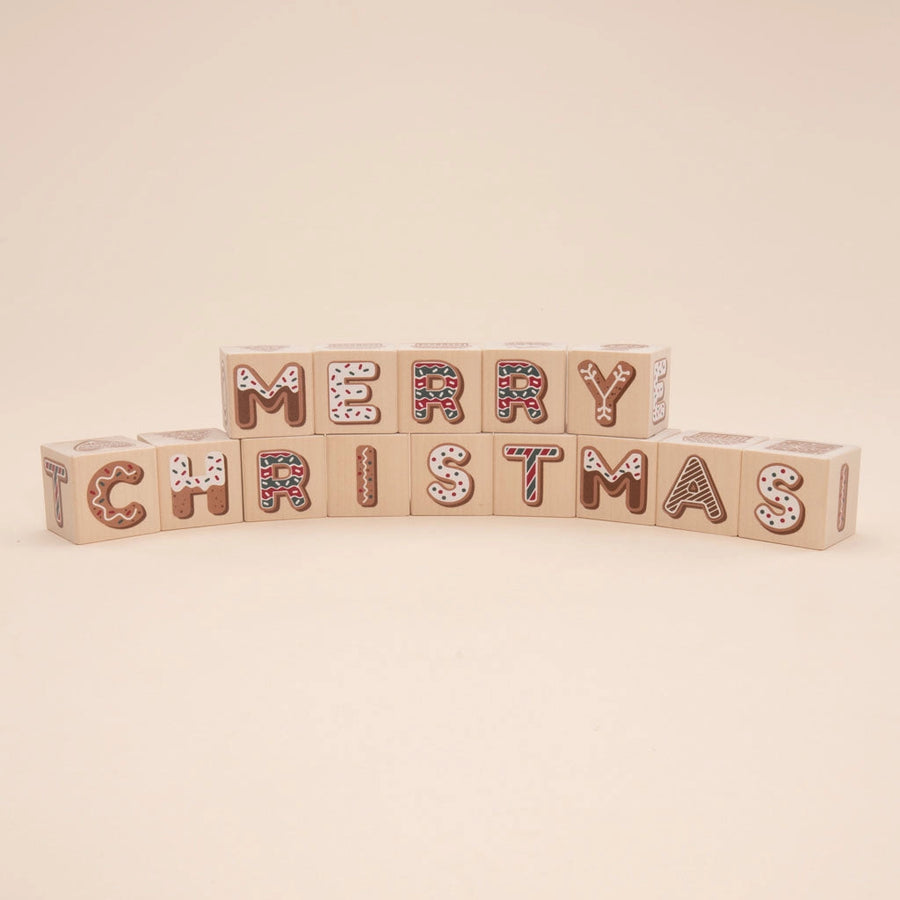 Merry Christmas ABC Blocks