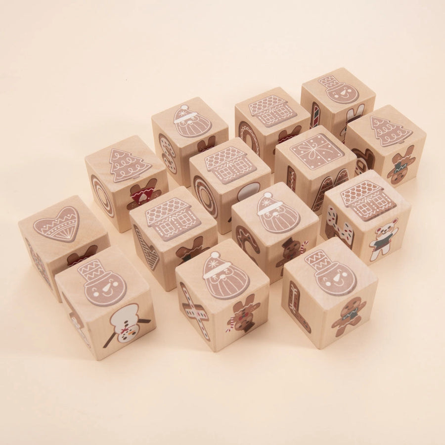 Merry Christmas ABC Blocks