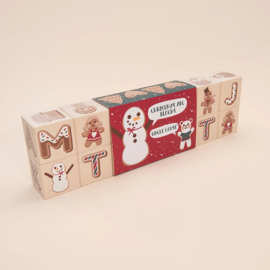 Merry Christmas ABC Blocks