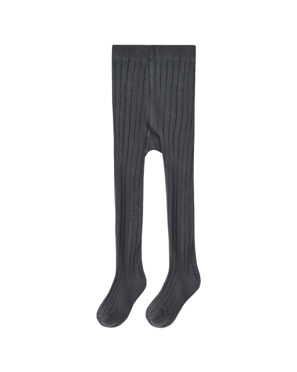 Midnight Ribbed Tights