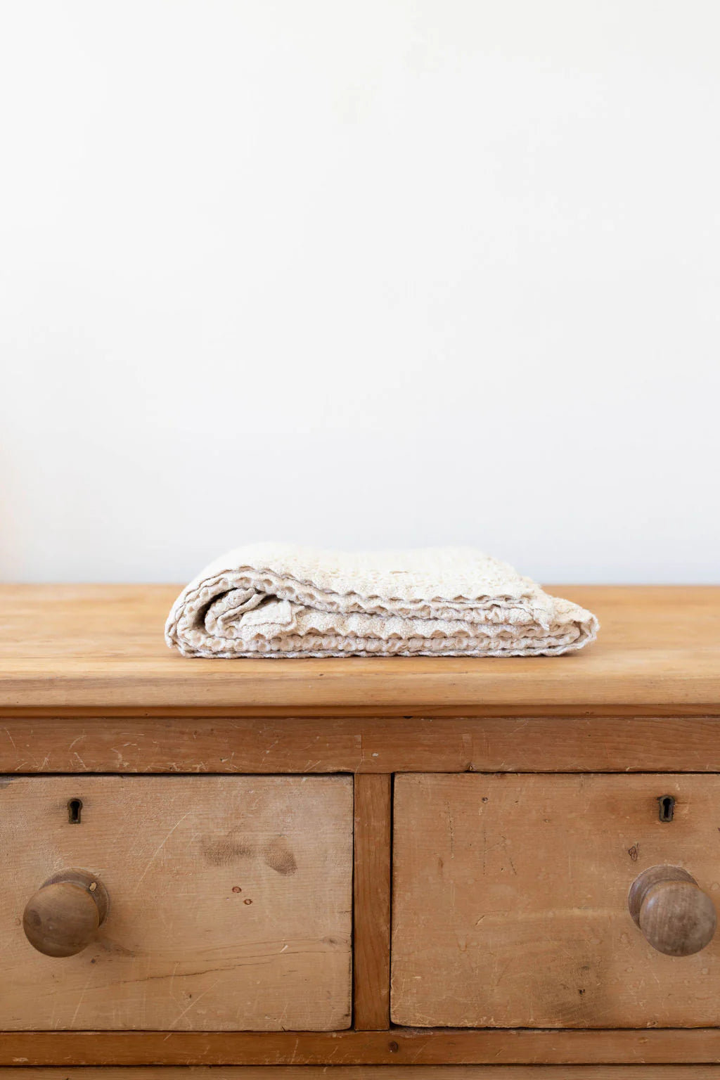 Cozy Waffle Baby Blanket - Milk