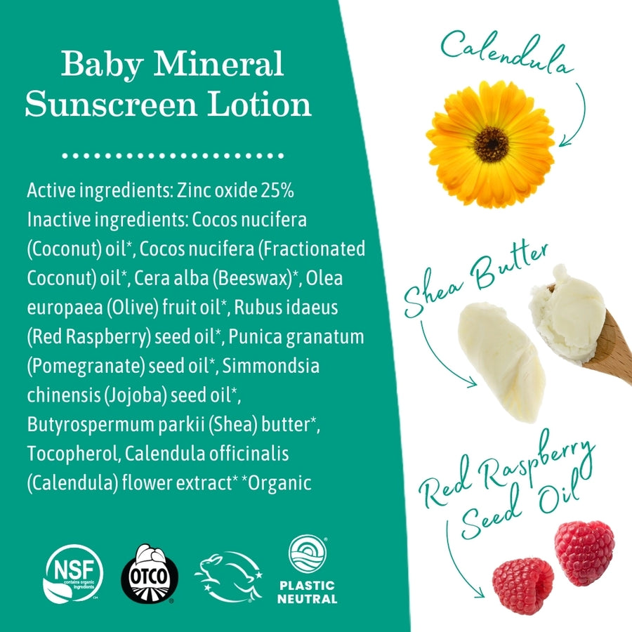 Baby Mineral Sunscreen Lotion SPF 40