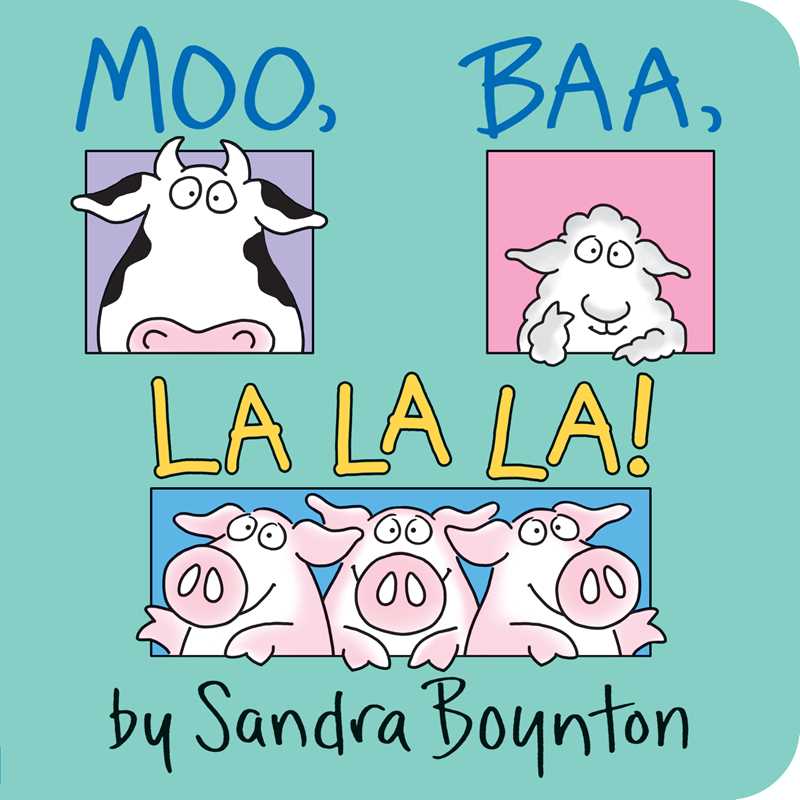 Moo, Baa, La La La Board Book