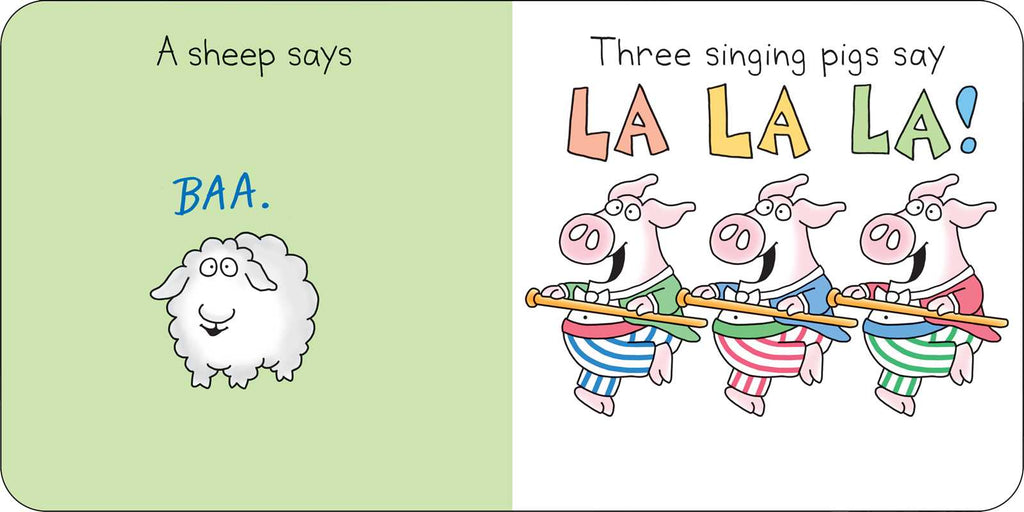 Moo, Baa, La La La Board Book