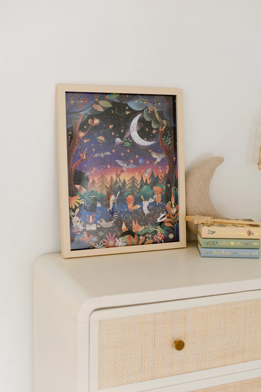 Mischief Under the Moonlight Puzzle (300 Piece)
