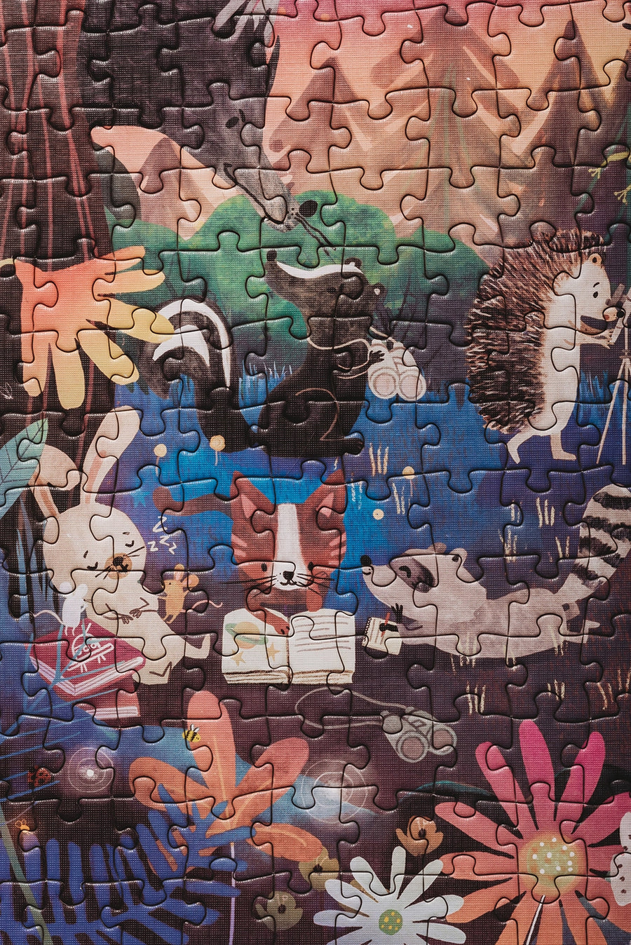 Mischief Under the Moonlight Puzzle (300 Piece)