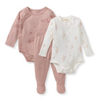Wildflower 3 Piece Bodysuit & Pant Set