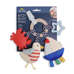 Nautical Bitzy Busy Ring™ Teething Activity Toy