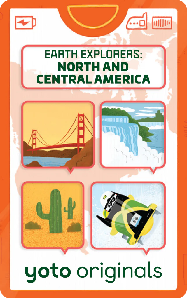 Earth Explorers Yoto Cards