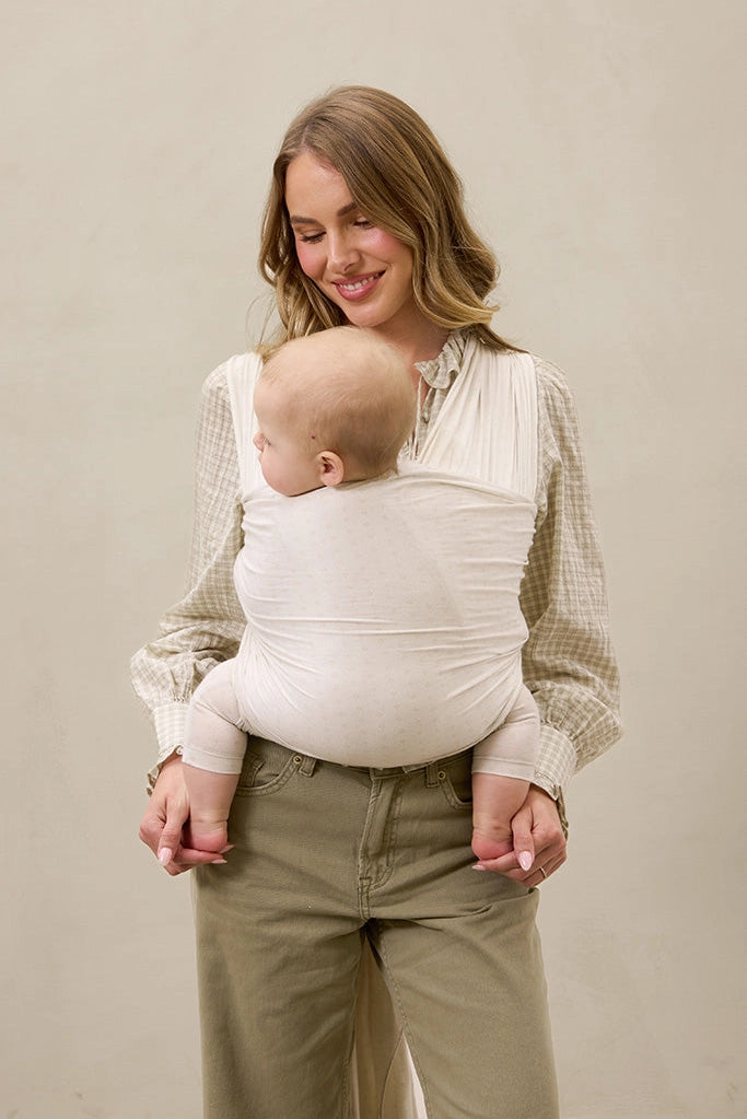 Oat Heritage Dot Baby Wrap