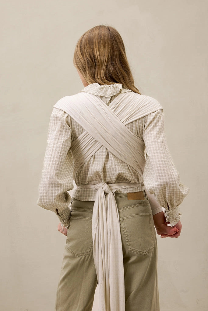 Oat Heritage Dot Baby Wrap