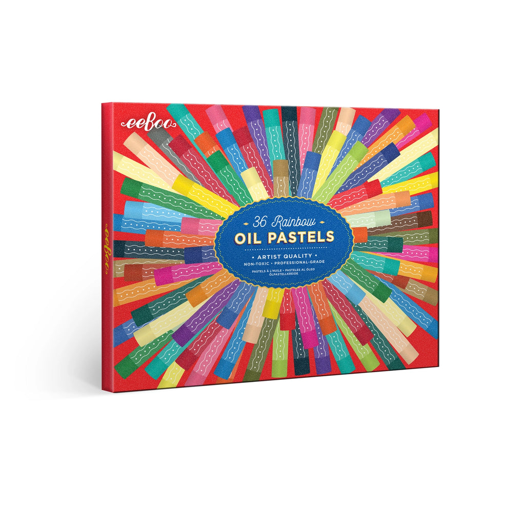 Rainbow Oil Pastels - Set of 36