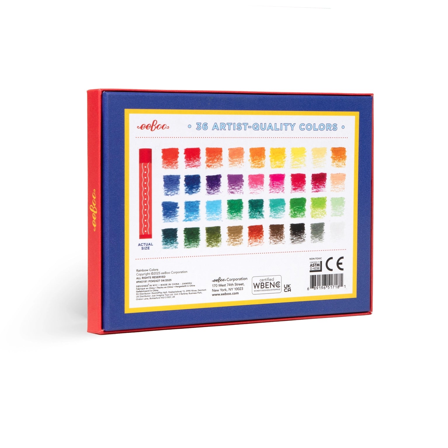 Rainbow Oil Pastels - Set of 36