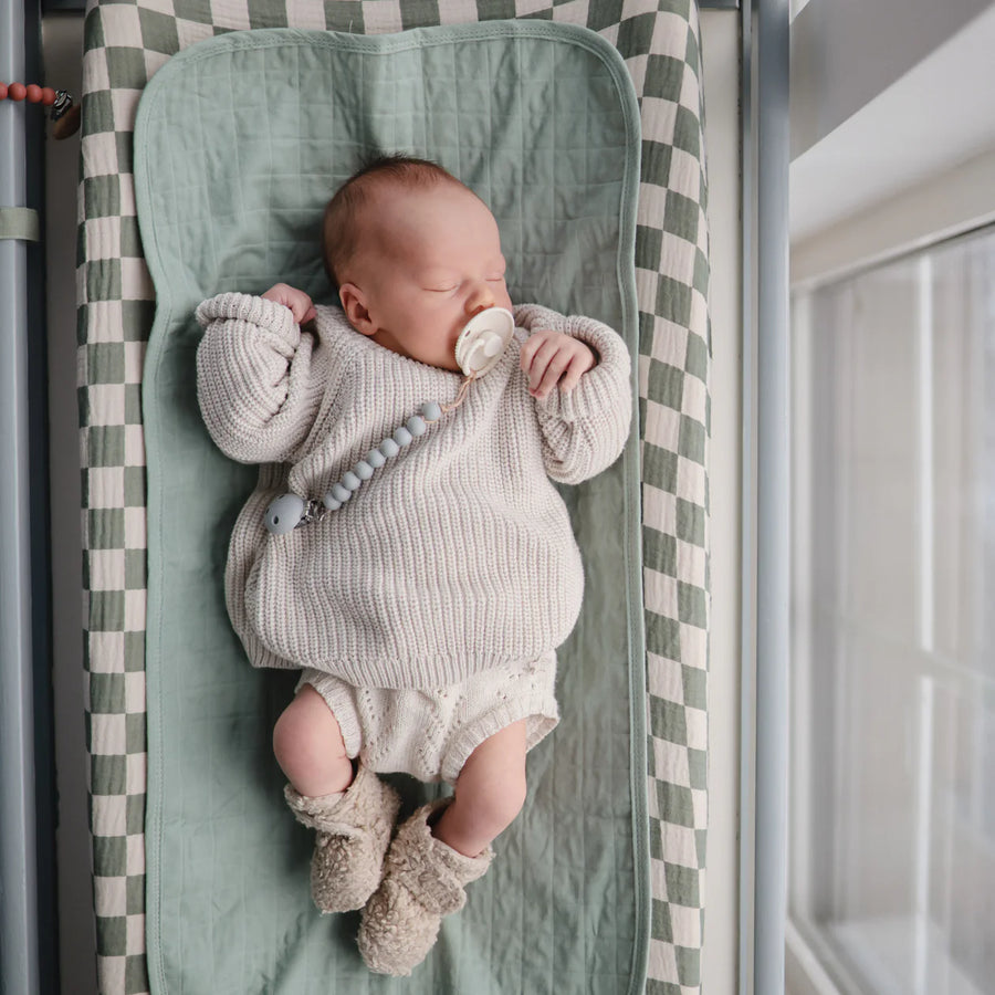 Changing Pad Liner (3 Pack) - Olive Check Combo