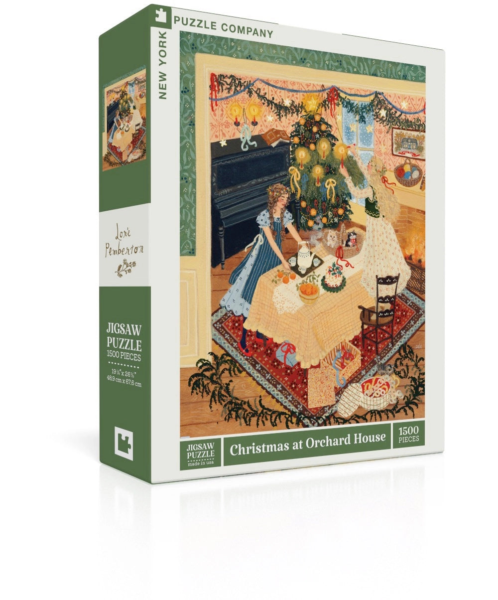 Christmas At Orchard House Loré Pemberton Puzzle (500 pieces)
