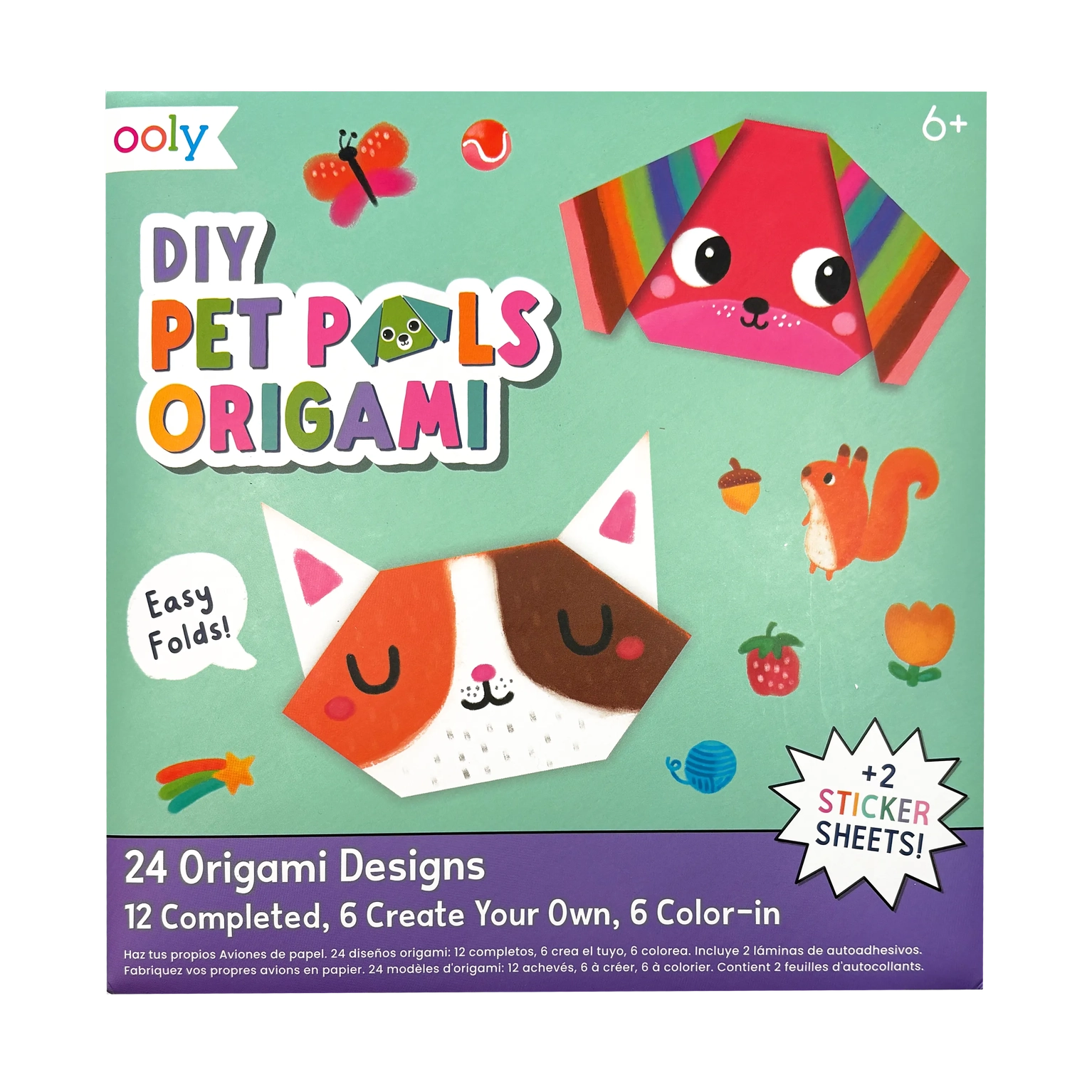 Pet Pals Origami - Set of 24 Designs