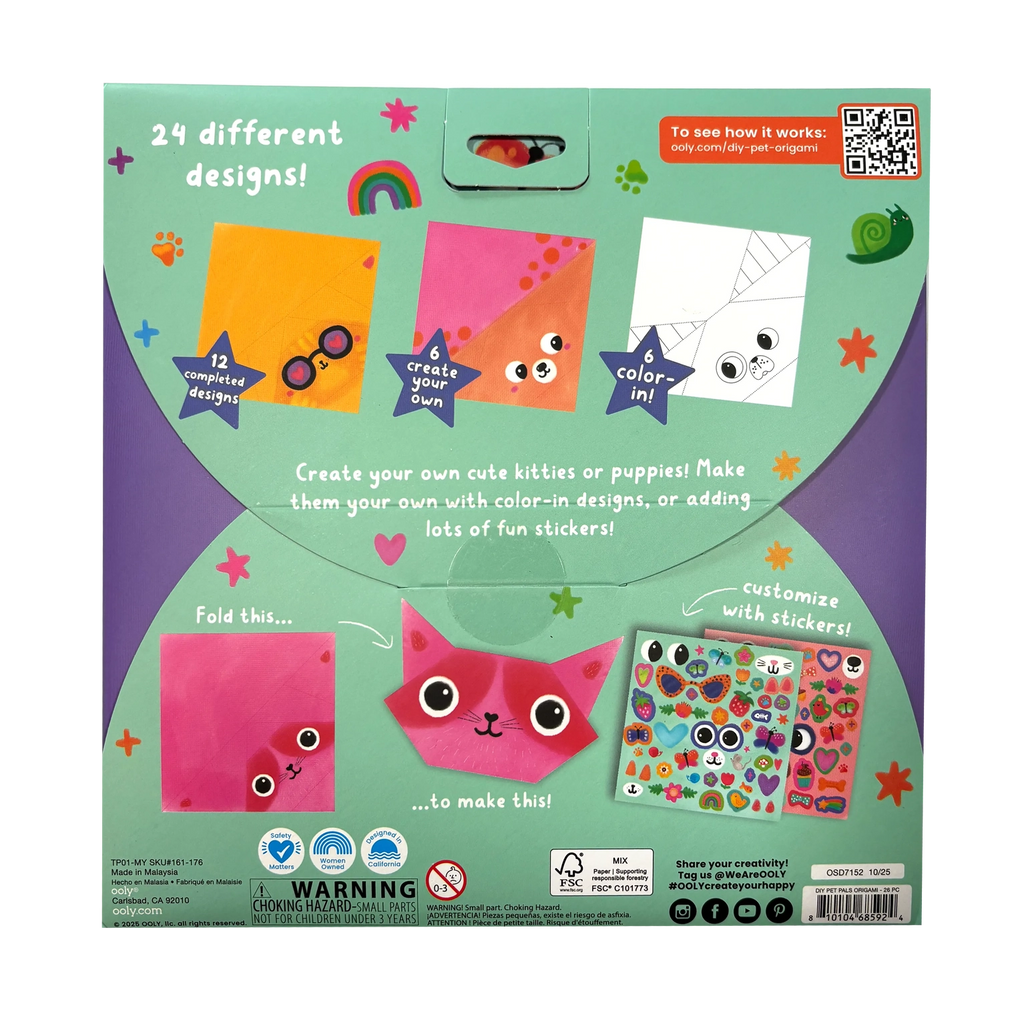 Pet Pals Origami - Set of 24 Designs