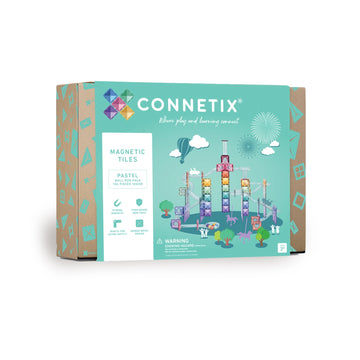 CONNETIX Pastel Ball Run Pack | 106 Pieces