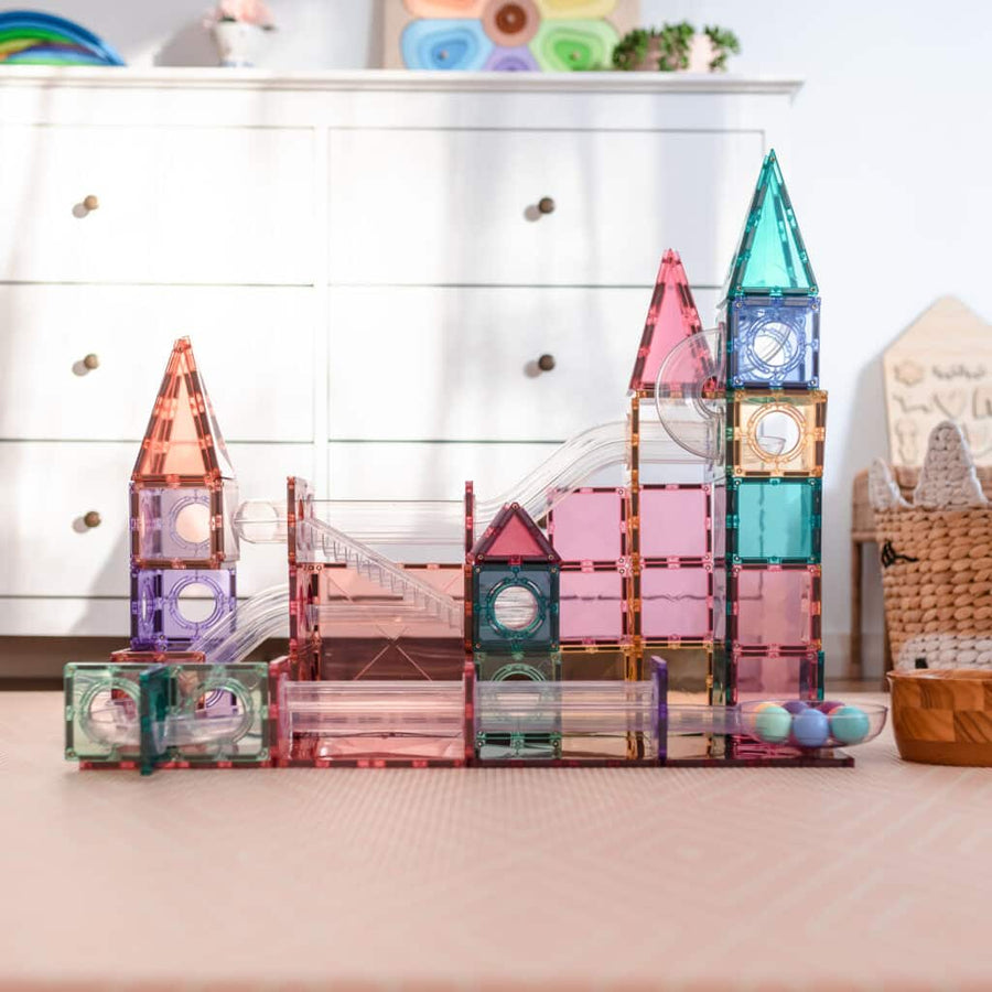CONNETIX Pastel Ball Run Pack | 106 Pieces